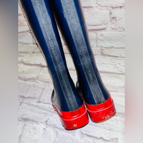 TORY BURCH Rainboots sz 8 - Picture 5 of 10